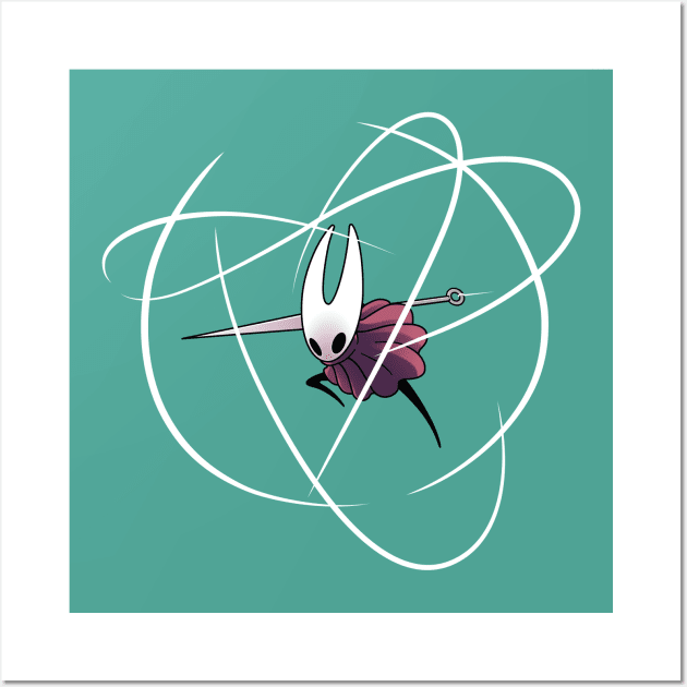 Hornet from Hollow knight Silksong Wall Art by Draw Drew Drawn